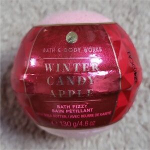 Winter Candy Apply Bath Fuzzy From Bath & Body Wotks, New & Sealed In Plastic